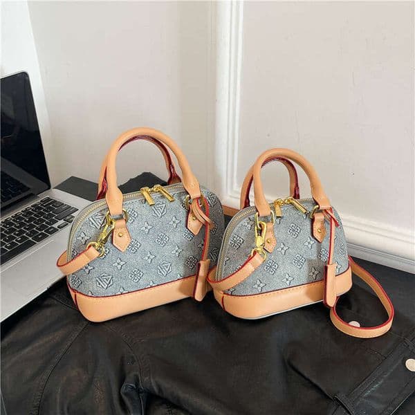 Luxury and high-end women's new trendy fashion versatile crossbody super popular vintage pattern handbag shell bag