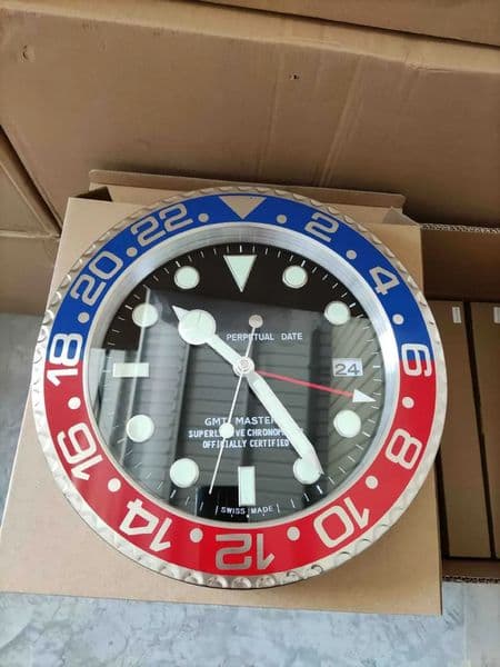 2026 Clocks Super Silent Metal Modern Large Wall Watch Home Stainless Steel Luminous Clock The Date Will Work Free Shipping 03