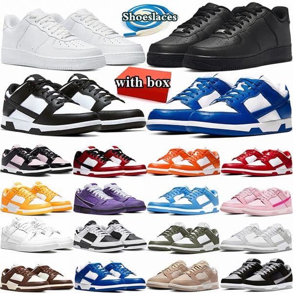 2026 free shipping designer shoes one af1s sneakers dunksneakers airforcee1 mens womens classic 1 triple white black mens women trainers outdoor
