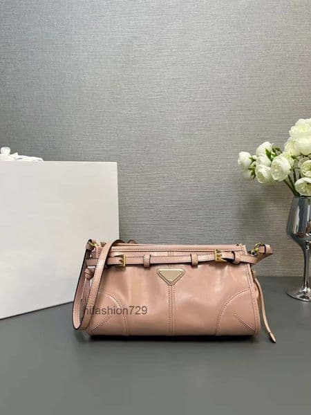 10a Top quality soft lux bonnie bag designer bag shoulder bag handbag classic enameled metal triangle tote bag calfskin 42cm 38cm 32cm bags designer women bag ETFH