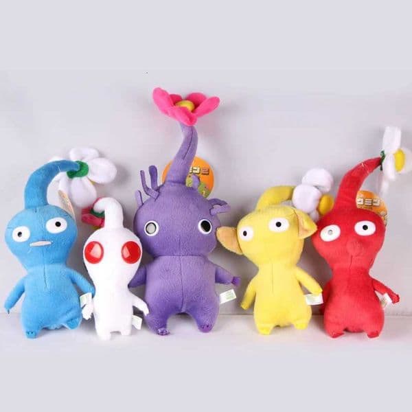 15CM Pikmin Plushie Doll Game Olimar Flower Leaves Bud Chappy Bulborb Soft Stuffed Toy Red Yellow Gift for Kids Fans Birthday L260518