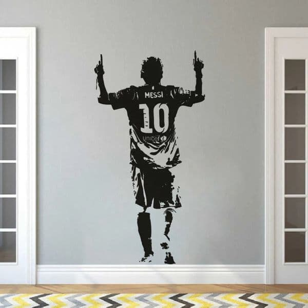 Luxury Designer Decor Other Decorative Stickers Personalized Soccer Player Name And Number Wall room Decal Football Sport Decor Home Boys Te 021