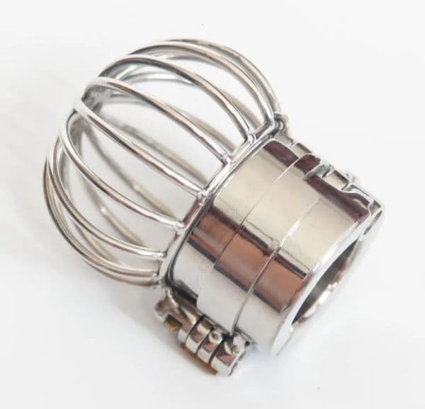 2026 New Cockrings Testicles Chastity Cage Male adult toys Ring Ball Stretchers Spikes Weights Scrotum Pendant Cock Bondage Stealth Lock Device 011