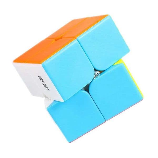 Qiyi Qidi S2 2x2x2 Magic Cube Stickerless Mofangge 2x2 Pocket Speed Puzzle Cubes Educational Antistress Toys For Children Gift L2605187NLM