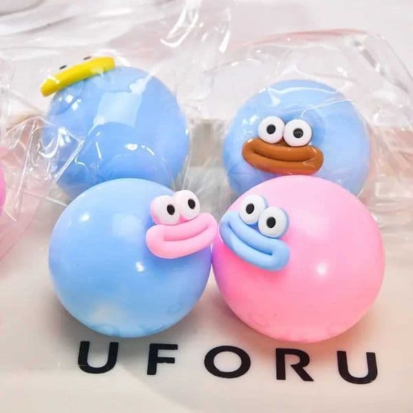Cute Monster Face Squeeze Toy Soft Slow Rebound Stress Relief Fidget Toy Z260518
