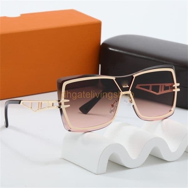 lvness sunglasses men women One-piece fashionable and unique sunglasses for women with white water print lenses trendy sunglasses for men