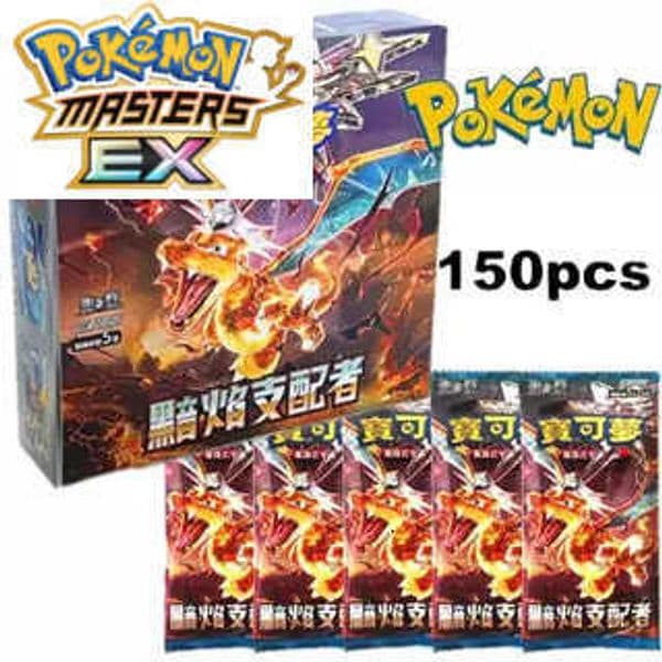 Pokmon Cards PTCG Traditional Chinese Version Pokmon Dark Flame Lord Zhu EX Purple Enhanced Expansion Pack L2605183JSG