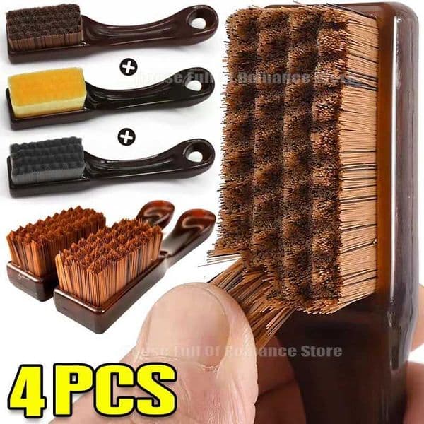 1/4pcs High Density Brush for Cultural Antique Maintenance Brush Cleaning Dust Surface Polishing and Patina Coating Hand Tools L260516