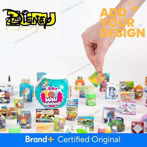Disney Designer ZURU Surprise Mini Brands Mystery Blind Box Toys Collection Miniature Things Supermarket Cart Snacks Birthday Kid Blind Box Toys Luxury