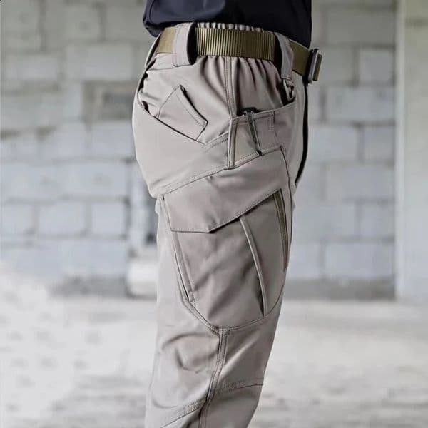 Mens Spring Autumn City Cargo Elastic Pants Trekking Hiking Camping Climbing Running Sports Cycling Work Outdoor Trousers 260514