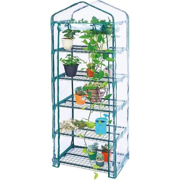 Luxury Designer Decor Portable Garden Greenhouse With PVC gift set Cover For Indoor And Outdoor Plant Growing Decoration Home 07