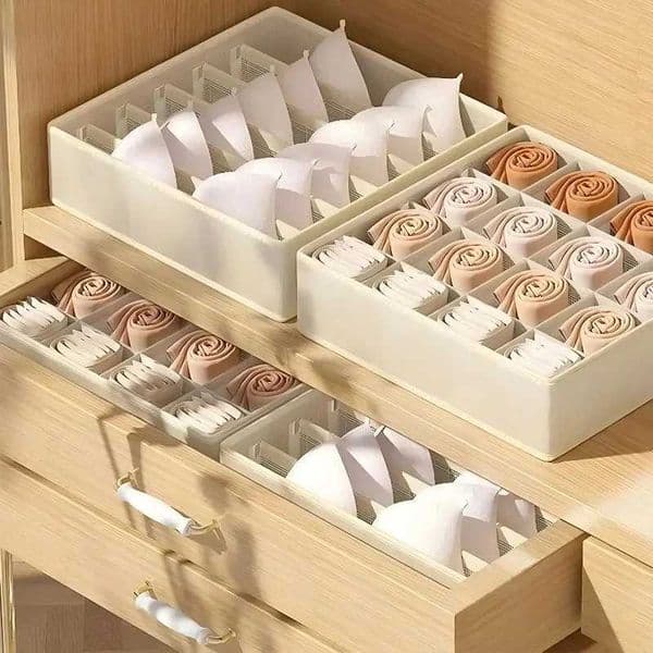 Cabinet Underwear Organizer Drawer Clothes Organizer Boxes Closet Organizer for Underwear Bra Sock Underpants Storage Organizers C260518