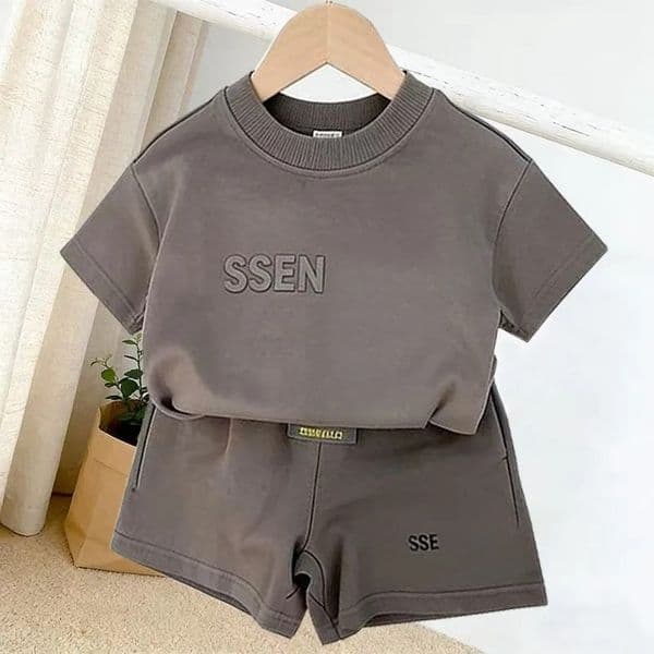 Designer Kids Clothes Sets Kids Boy Clothing Toddlers Boy Girls Summer New Cotton T-shirt Shorts Baby Clothes Girls Kids Designer Clothes Kids Girls Clothing Suits