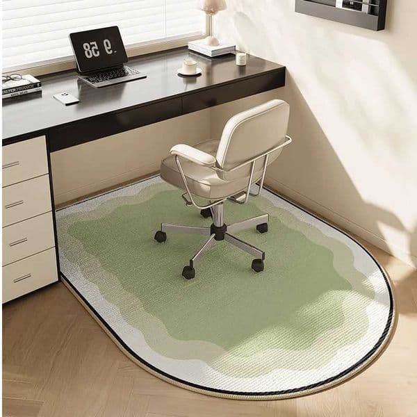 VIKAMA Computer Chair Floor Mat Soft And Anti-Slip Bedroom Dressing Table Carpet Study Desk And Chair Mat Home DecorationJ260519