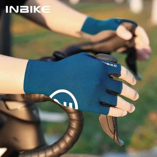 INBIKE Cycling Gloves Summer MTB Bike Gloves for Men Biking Gloves Gel Padded Half Finger Road Bike Bicycle Gloves Accessories H260518