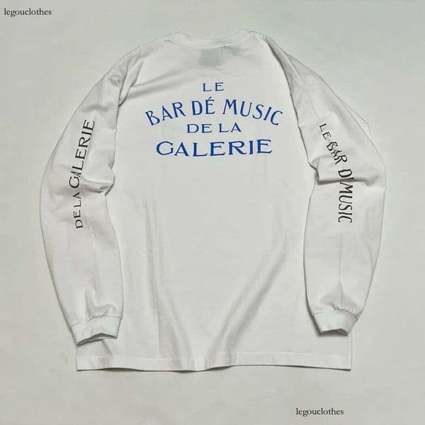 Fashion Streetwear Long Sleeve Cotton Tshirts For Men And Women Crew Neck Baggy Letters Print Tshirts Oversized Top Tees