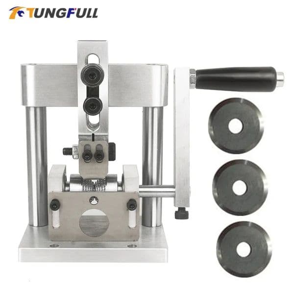 Bulk Office Supplies Wholesale Edm Machine Electric Wire Puller Automatic Hand Crank Manual school Scrap Peeling Copper Cable Stripper Diy Tool Free Shipping 7