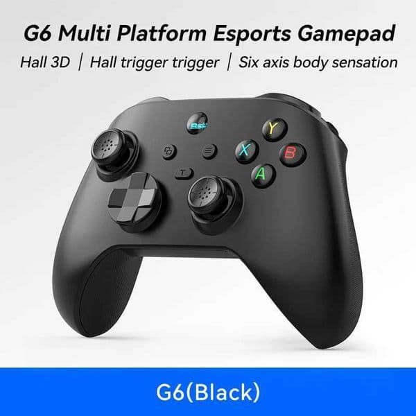 G6 wireless mobile game controller with Hall trigger and Hall joystick supporting switch/pc/android/IOS L260519MXAQ