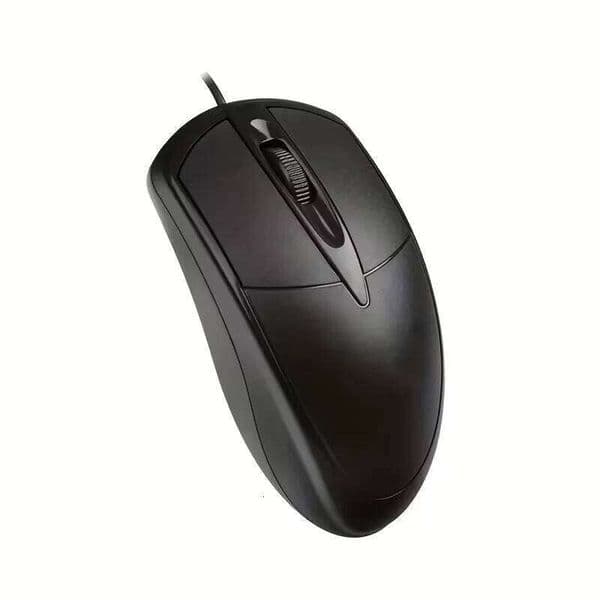 USB wired optical mouse with 1000 DPI for office or family use W260519