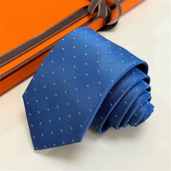 New Designer Men's Letter 100% Tie Silk Necktie black blue Aldult Jacquard Party Wedding Business Woven Fashion Design Hawaii Neck Ties With box 9541