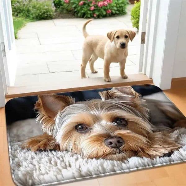 Cute Animal Welcome Doormat Kitchen Rug Bathroom Mat Washroom Floor Mat Carpet for Entrance Door Mat Funny Home Decoration L260519