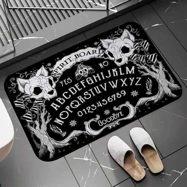 Mysterious Gothic Carpet Bedroom Decoration Creating A Special Atmosphere Rug Polyester Anti Slip Doormat Fashionable Beautiful L260519