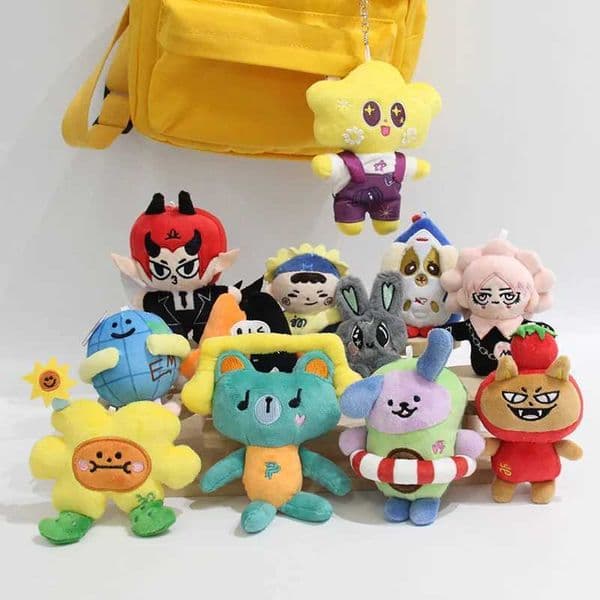 Thai GMMTV Celebrity Cp Series Plush Pendant Doll Nani Win PondPhuwin FirstKhaotung JoongDunk JimmySea Jossgawin Plush Toy Gift L2605189VLZ