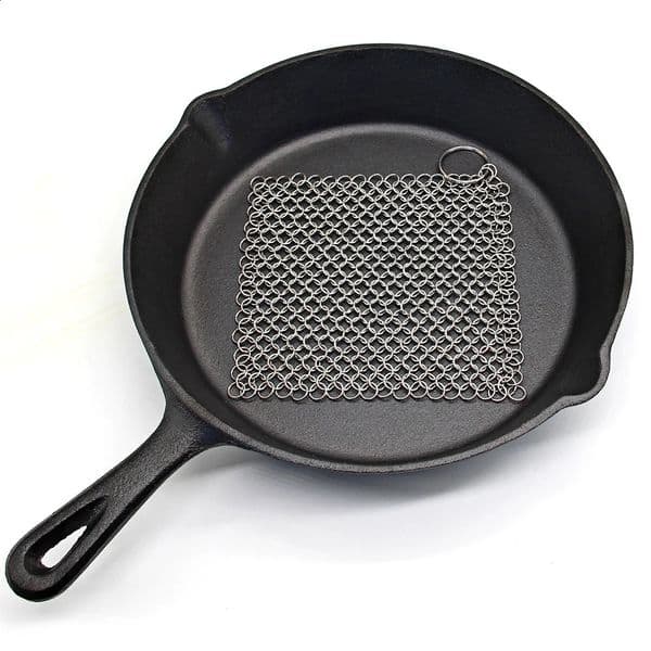 Cast Iron Cleaner Kitchen Rust Pot Pans Cleaning Scrubber Steel Rust Remover Scraper Brush Kit Metal Cleaning Brush 260518