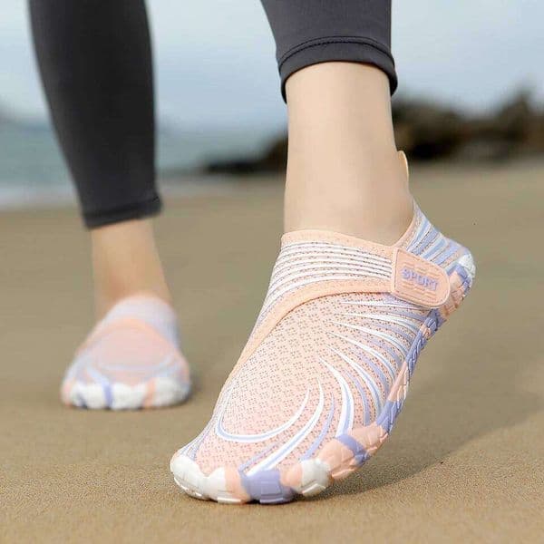 Water Men Women Barefoot Quick-Dry Aqua Sock Outdoor Athletic Sport Shoes for Kayaking Boating Hiking Surfing Walking 26L0519
