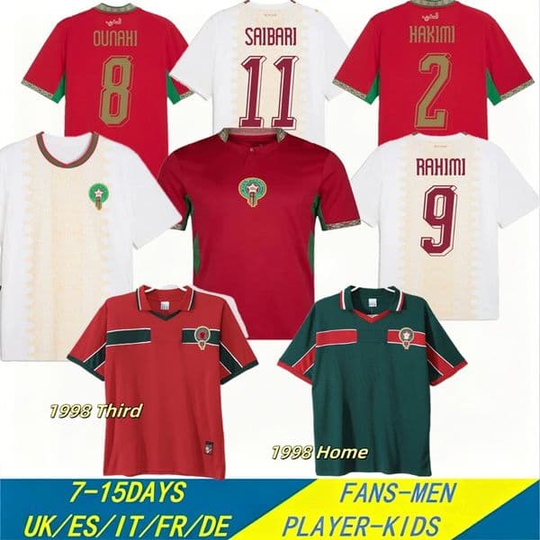 2026 Morocco Jersey World Cup Maillot Maroc Soccer Jerseys National Team HAKIMI BRAHIM OUNAHI SAISS ZIYECH Y.EN-NESYRI 26 27 Special Football Shirts Tops Kids Kits