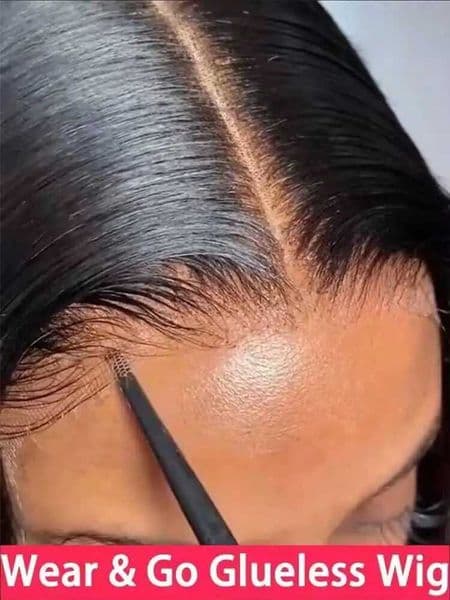 Straight 40 Inch 6x5 Pre Plucked Pre Cut Lace Glueless Wigs Human Hair 13X6 HD Lace Frontal Wig 250 Straight Human Hair WigsR260519