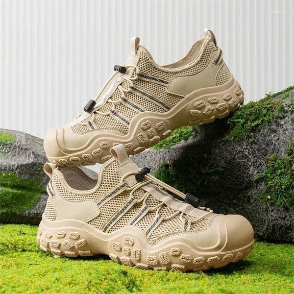 Sandals Quick Dry Wading Shoes Men's Leather Casual Breathable Male Arrival Man Beach Sandalias Sandaly