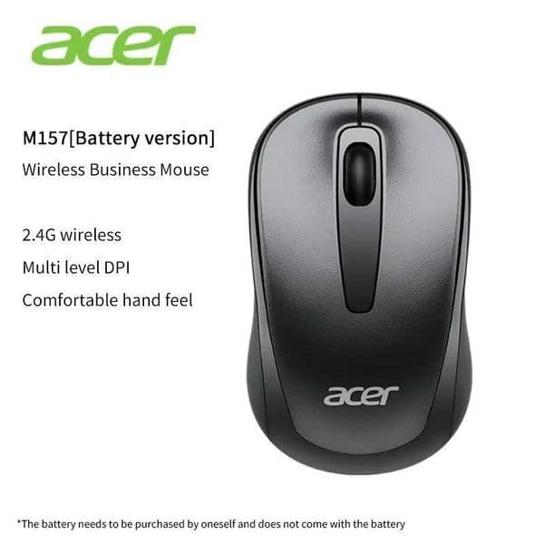 Acer 24Ghz Wireless Mouse Optical Portable Business Office Silent Mouse Suitable For Computer Laptop Notebook PC Esports Games Z260519
