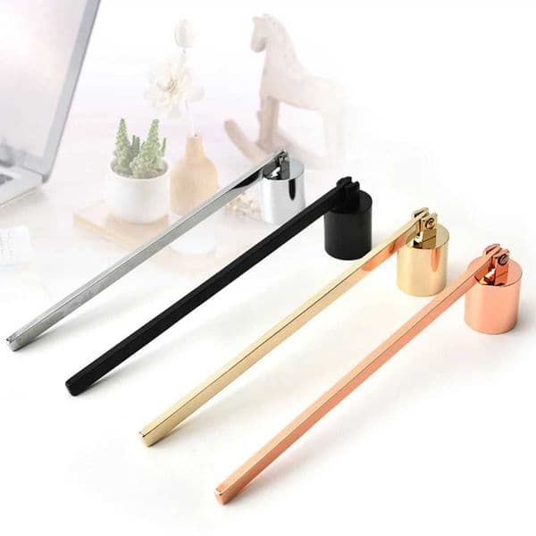 Candle Snuffer Bell Shaped Candle Extinguisher Candle Making Scented Candlestick Accessories Home Multi Color Handicrafts L260519