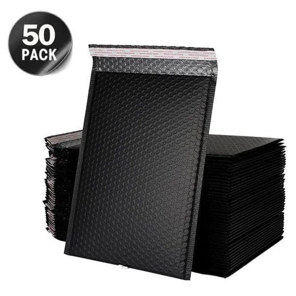 Bulk school Office Supplies Wholesale Packaging Bags Mailer Poly Bubble Padded Mailing Envelopes For Gift Self Seal Bag Padding Black White And Pink Free Ship 8
