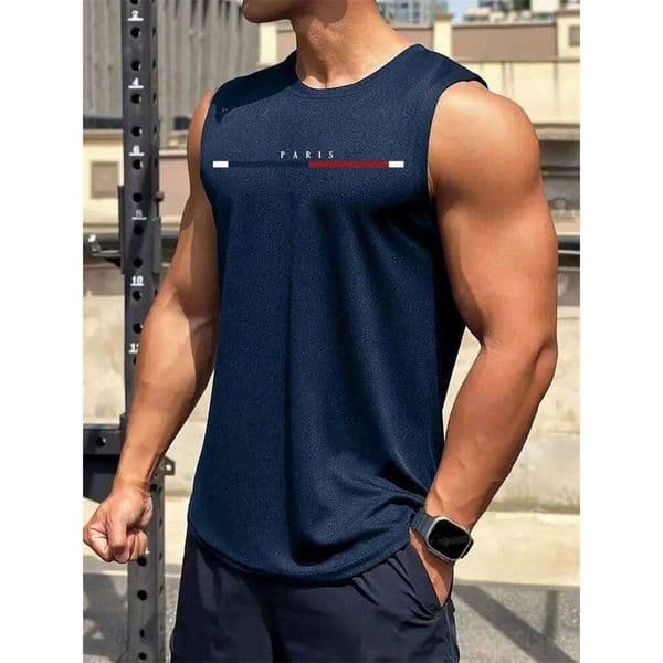 Summer New Trend Pull-Over Crew Neck Mesh Fitness Breathable V Blazer Men's Quick Drying Sweat Absorption T-Shirt 26Y0519