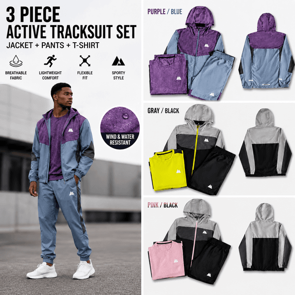 monterex tracksuit designer t shirt designer monterex tracksuit men tech Designer Men's Tracksuit with Tech T-Shirt - Stylish Athletic Wear Trendy Sports Outfit