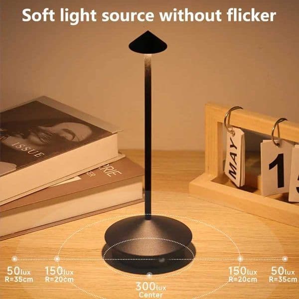 LED Rechargeable Table Lamp Touch USB Desktop Night Light Indoor For Home Bedroom Hotel Bar Lighting Decotion LED Table Lights M260519