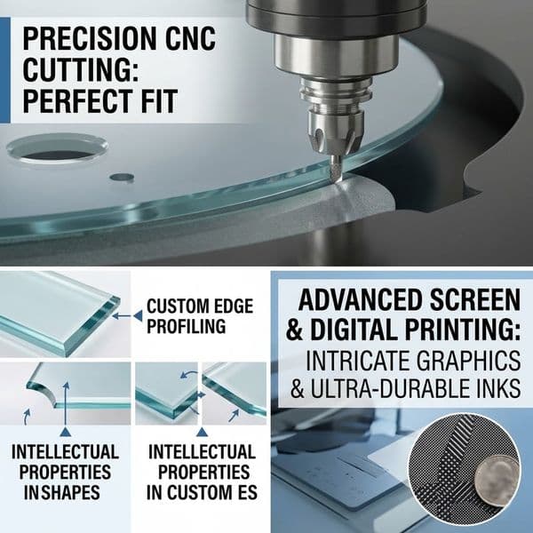 High Strength Custom Appliance Glass, Impact-Resistant Scratch-Proof Tempered Glass wholesale