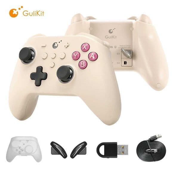 GuliKit KK3 Pro Controller KingKong 3 Gamepad NS38 With Hall Effect Joysticks Trigger For Switch/OLED/PC/Android/iOS H260519