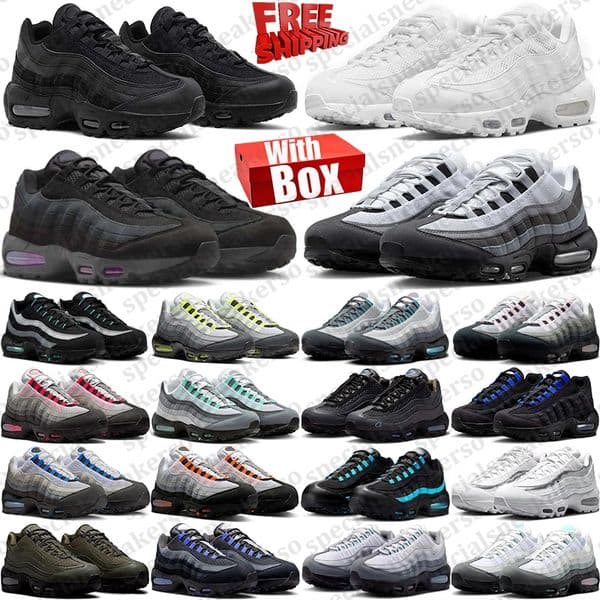 free shipping with box Designer 95 95s sneakers Running Shoes neon Pink Foam trainers for mens womens d h gate chaussure men women Sports runners