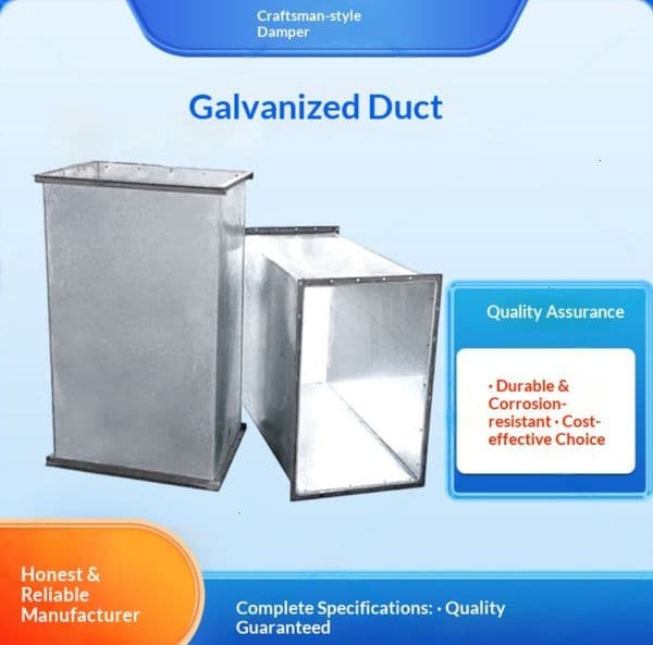 Galvanized combined angle iron flange stainless steel fire-resistant and environmentally friendly smoke Direct from the manufacturer