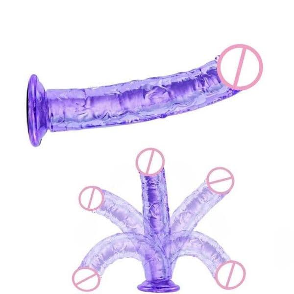 Realistic Dildos Soft Jelly Dildo Waterproof Suction Cup Penis G-Spot Stimulator Dick Adult Sex Toys for Women Men Vagina Anal L260518