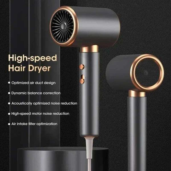 2000W Professional Hair Dryer For Home Salon: Lightweight Low Noise 3 Speed Dual Temperature Ionic Technology 26L0519