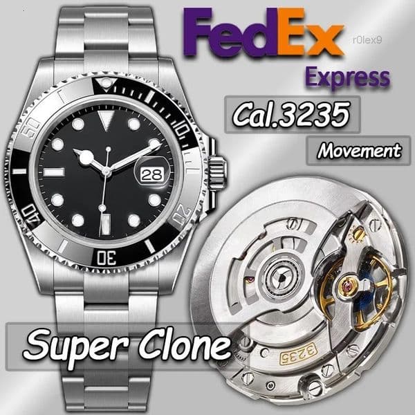 Clean Factory Watches Men Luxury Designer Watches High Quality 40MM 3285 Movement Stainless Steel Ceramic Bezel Sapphire Luminous Waterproof Bruce Pepsi Batman