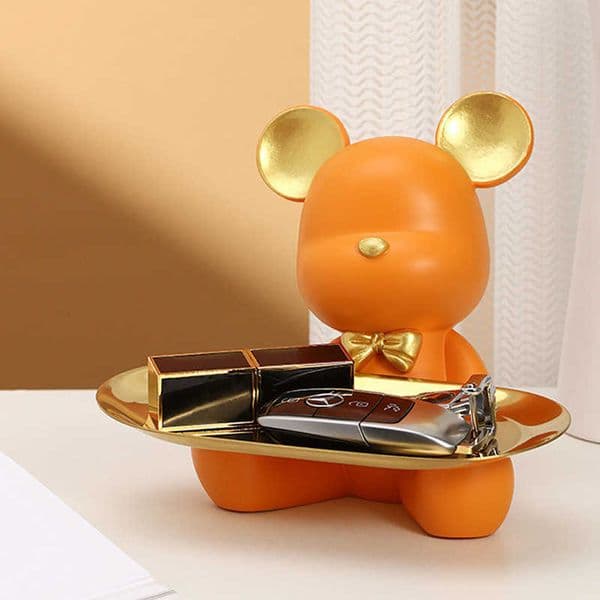 Entrance key storage ornament popular home decor for the living room shoe cabinet desktop light luxury cute and creative decoration L260519QZ7I