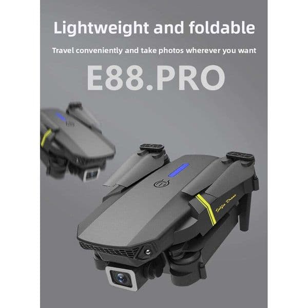 E88pro Dual Camera HD Aerial Photography Quadcopter Remote Control Aircraft Drone Kuhangxin 1626-519-1617