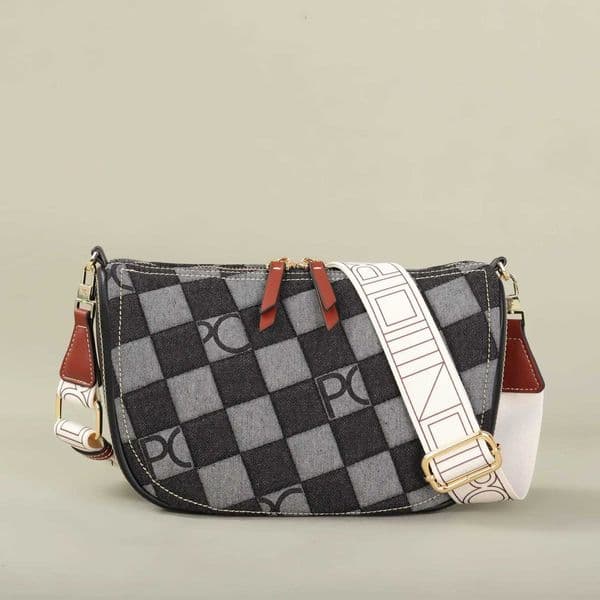PG PATSY GARIS Handbag 2026 New Shoulder Crossbody Bag Light Luxury High-end Fashionable Versatile Womens BagT260519