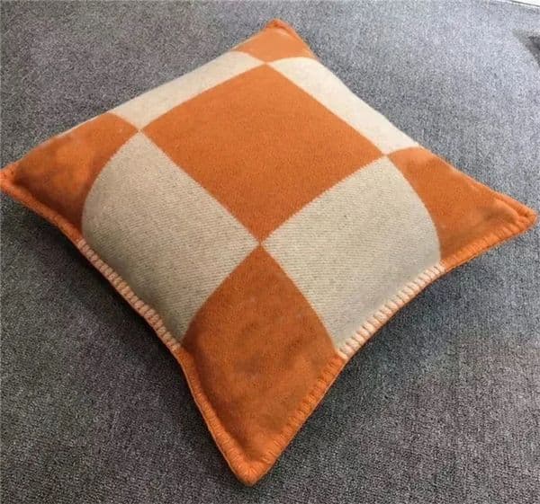 Luxury Designer Decor Letter Pillow Bedding Home room Room Pillowcase Couch Chair Sofa Orange Car Thick Cashmere Cushion Multisize Men Women 021