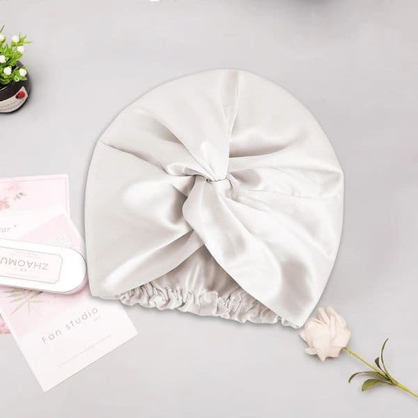 Drop 100 Mulberry Silk Bonnet 22 Momme Silk Sleeping Cap Double-Sided Silk 260518